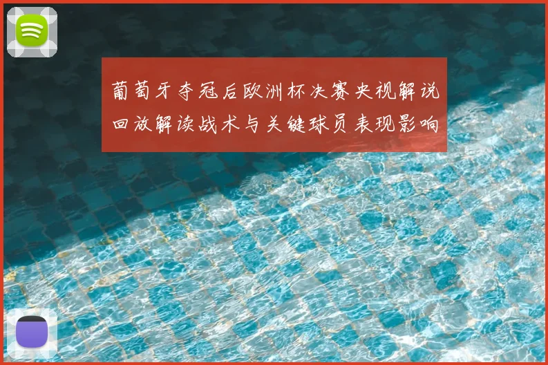 葡萄牙夺冠后欧洲杯决赛央视解说回放解读战术与关键球员表现影响